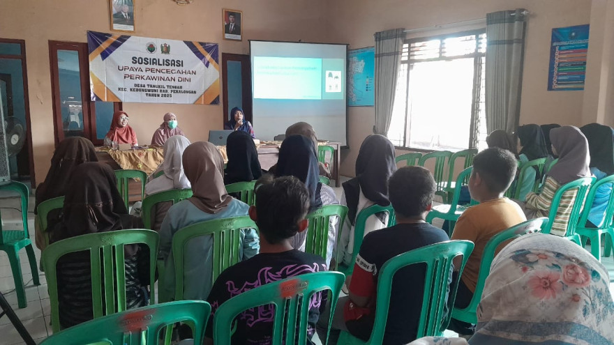 Sosialisasi Upaya Pencegahan Perkawinan Dini